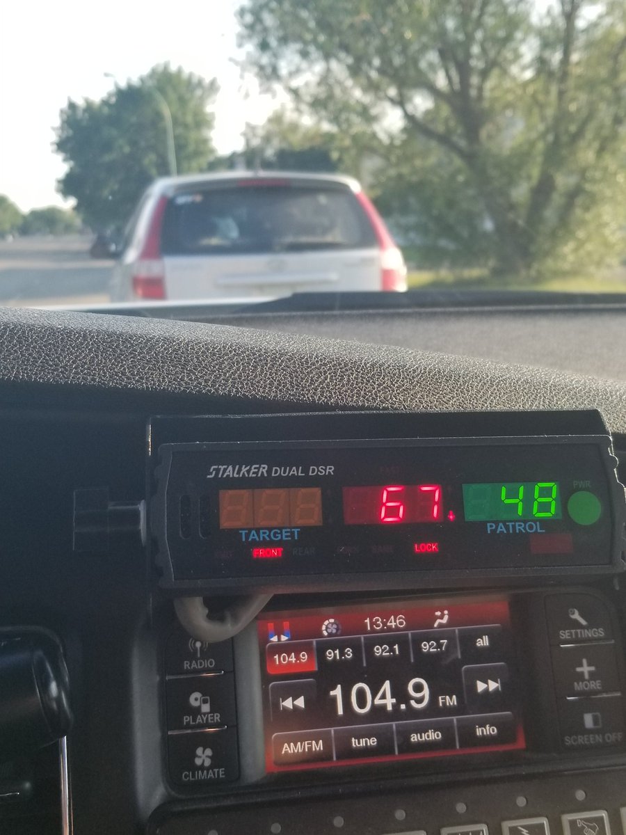 RPSTrafficUnit's tweet photo. Stopped this vehicle in the 600 block of McCarthy Boulevard. Driver was Novice 1 with three other friends in the car. $184 for the speeding ticket and $150 for the violation of the novice 1 license endorsement @reginapolice #TheWolfRocks https://t.co/pTFZhUMOF3