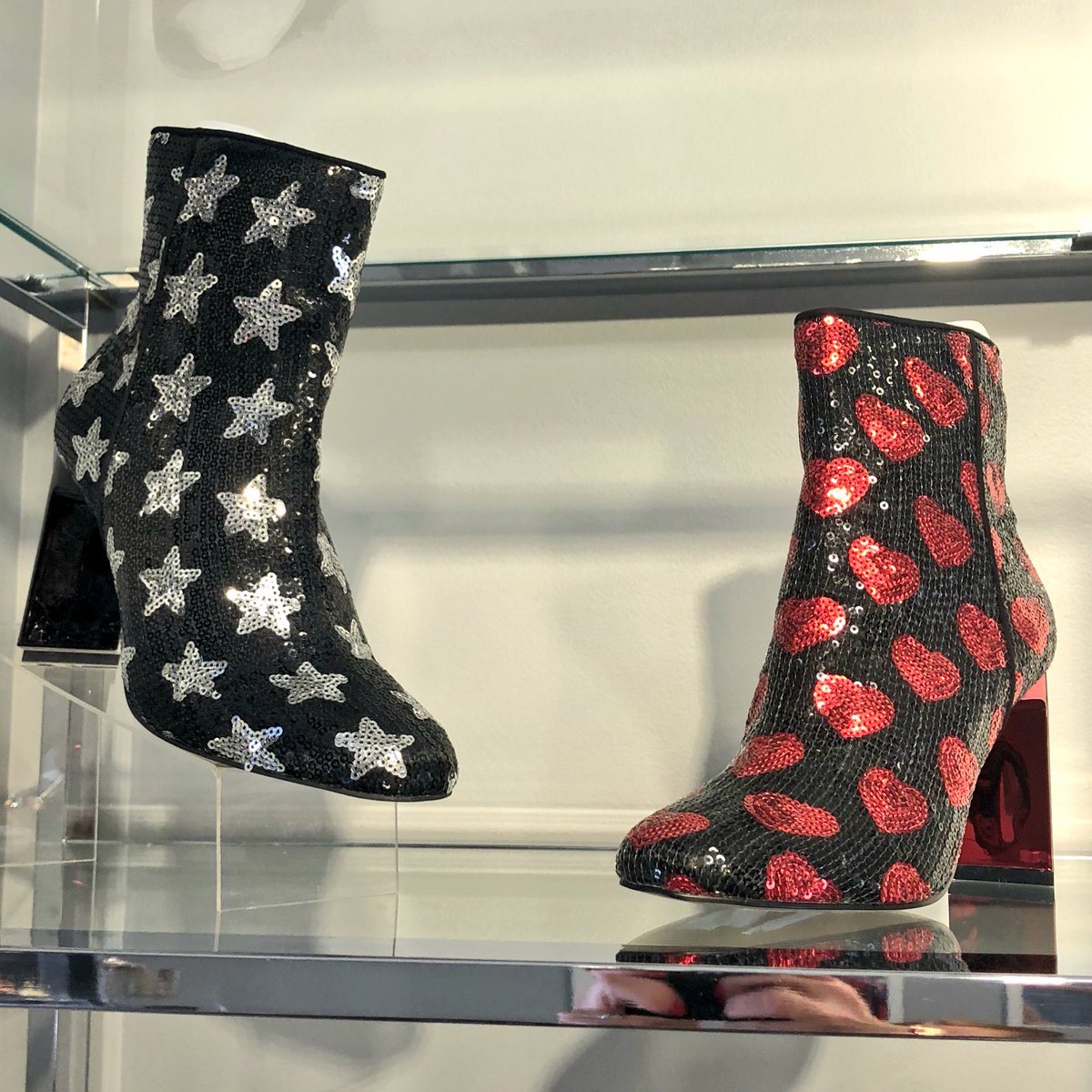 betsey johnson star booties