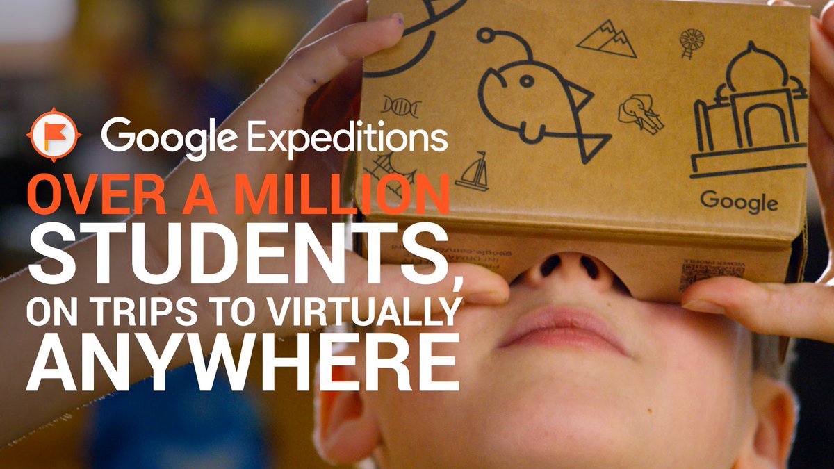 briseidavala's tweet photo. Learning about virtual reality and how to incorporate in the classroom. The #GoogleExpeditions app is a great way to take virtual field trips to just about anywhere. I will definitely try to incorporate this! #TarletonOOC https://t.co/4hWmwxKVtC