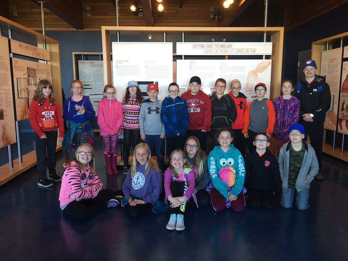 JeremyTaylor151's tweet photo. FSA Grade 4's gaining historical knowledge about the Norse at L'Anse aux Meadows today! #outdooreducation @ParksCanadaNL @UNESCO @NLESDCA https://t.co/j5vxbGaOeV