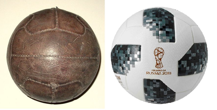 ArceInn's tweet photo. Miremos al pasado y notemos como el tiempo avanza, el deporte crece y la creatividad transforma. No solo sentimos amor por la camiseta, vivimos con pasión la innovación. #ArceInn #1950Vs2018 #WorldCup #FifaWorldCup18 #COL #innovation #innovacion #creatividad #creativity https://t.co/XpzEQww2By