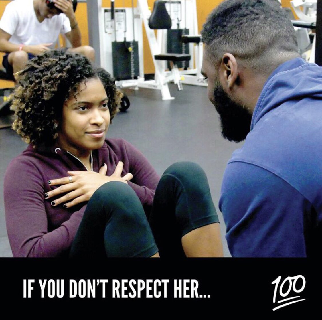 yhypbaltimore's tweet photo. Respect goes a long way in a relationship. #KEEPIT100 #YHYPBALTIMORE #HEALTHYBMORE https://t.co/P7c6mO9qyG