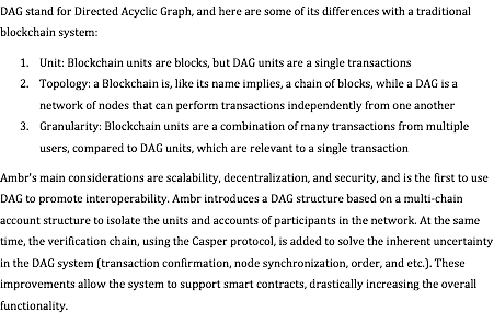 AmbrGlobal's tweet photo. Today's Vocabulary: #DAG #Blockchain #Topology #Granularity #Ambr https://t.co/rZaLPJ9cVH