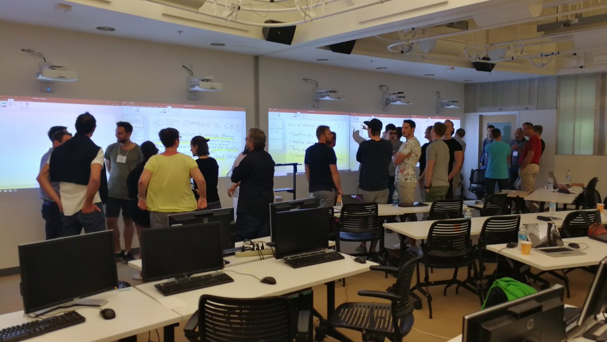 peterschererCH's tweet photo. what a #great day @StanfordEng #CIFE improving #VDC skills in our new class #MASDB @FHNW #BIM https://t.co/tY1QWbhqQv