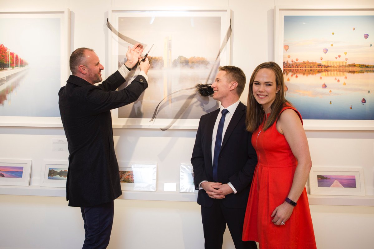 ScottLeggo's tweet photo. The Scott Leggo Gallery is officially OPEN!!!! Opened by @ABarrMLA ACT Chief Minister last night. Open 7 days a week at 45 Jardine Street, Kingston, ACT. Featuring both wall art and gifts for your home and workplace. Come in and see the photos from Canberra and across Australia! https://t.co/6oa2IshzQ7