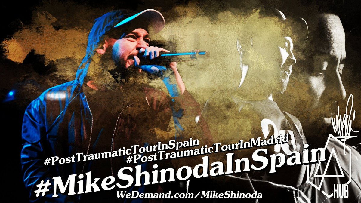 lagOCheca's tweet photo. @mikeshinoda #mikeshinoda #MikeShinodaInSpain #PostTraumatic #PostTraumaticTour #PostTraumaticTourInSpain @lagOCheca @LinkinPark_HUB https://t.co/K4EIZ0Ia6l
