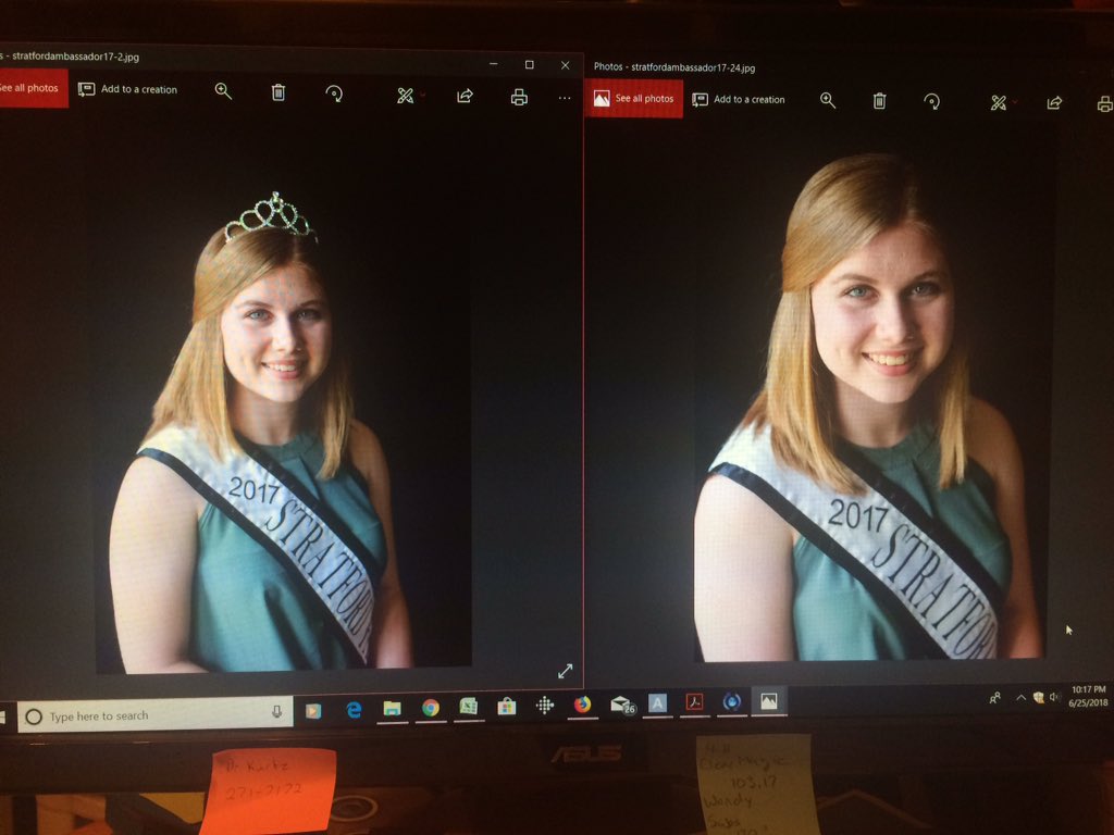 StratFairAmb's tweet photo. Sending in my headshots to the CNE today. I can't believe how fast it's approaching. Thank you to Wild Lace Photograpghy for the beautiful pictures. https://t.co/By533Pks3U