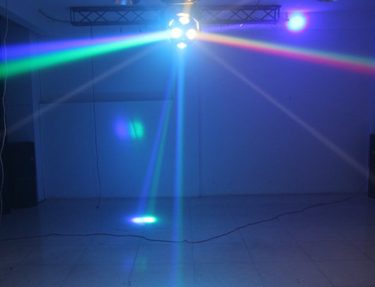 KXD-Y12 12PCS LED ROTATION BALL