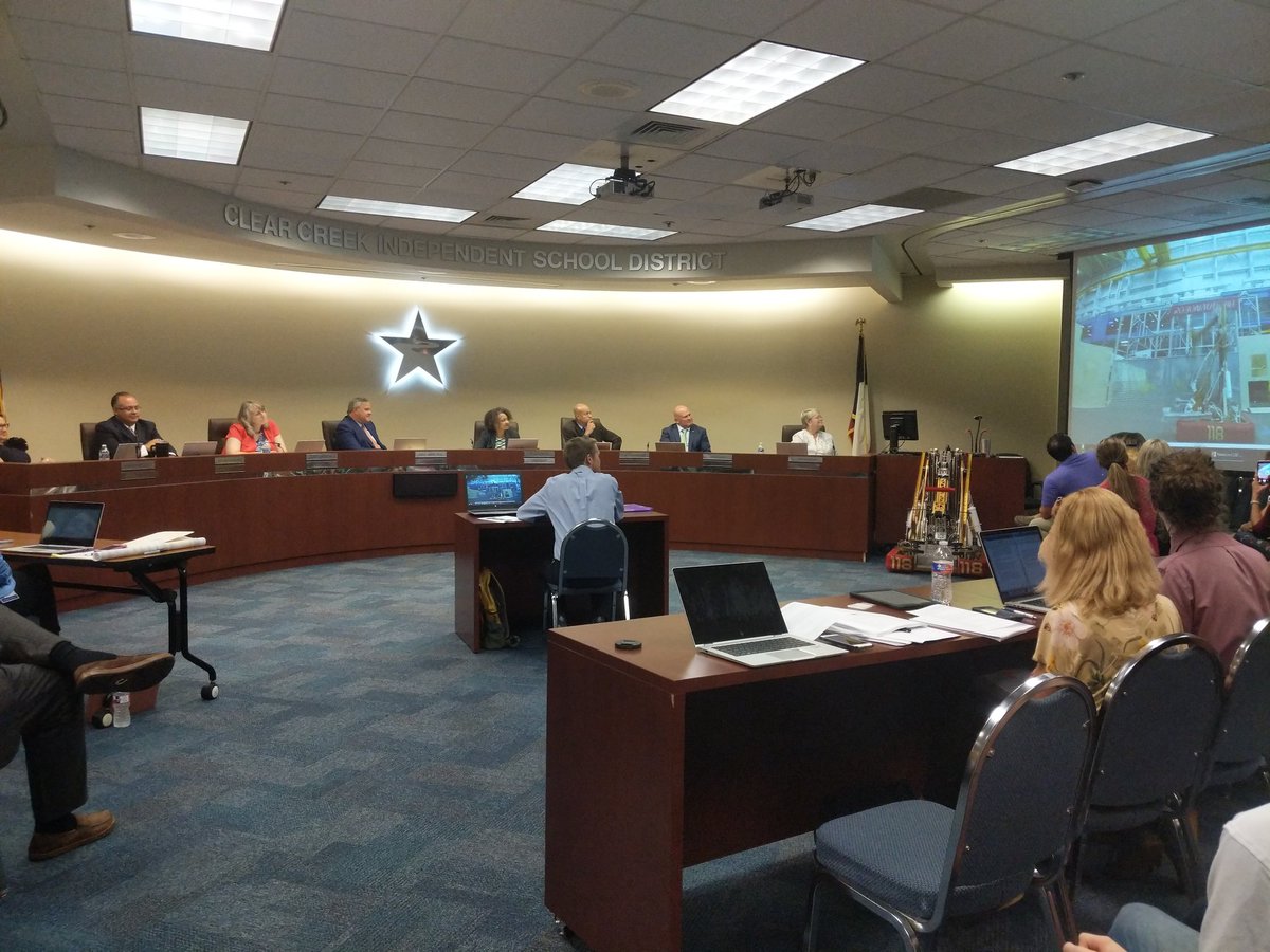 Robonauts118's tweet image. Shout-out to Mr. Schaafs (CCISD Robotics Program Manager) for giving an AMAZING presentation to the school board about CCISD robotics programs from elementary to high school!