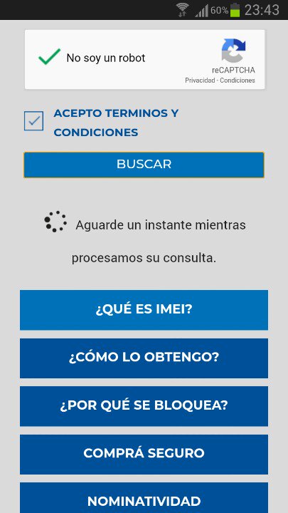 bursajavier1's tweet photo. @ENACOMArgentina Estuve intentando y no funciona la consulta en la página https://t.co/nV9L8171bg