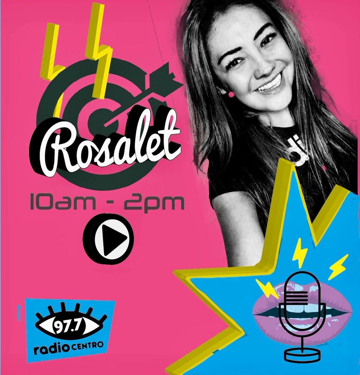 soyrosalet's tweet image. #GodínTime en @977fm_  los espero!!
