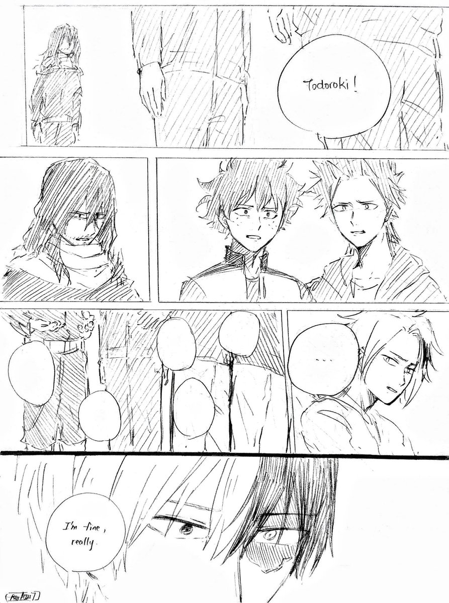 Follow up to chap.188..... *lies down* #todomomo #轟百 