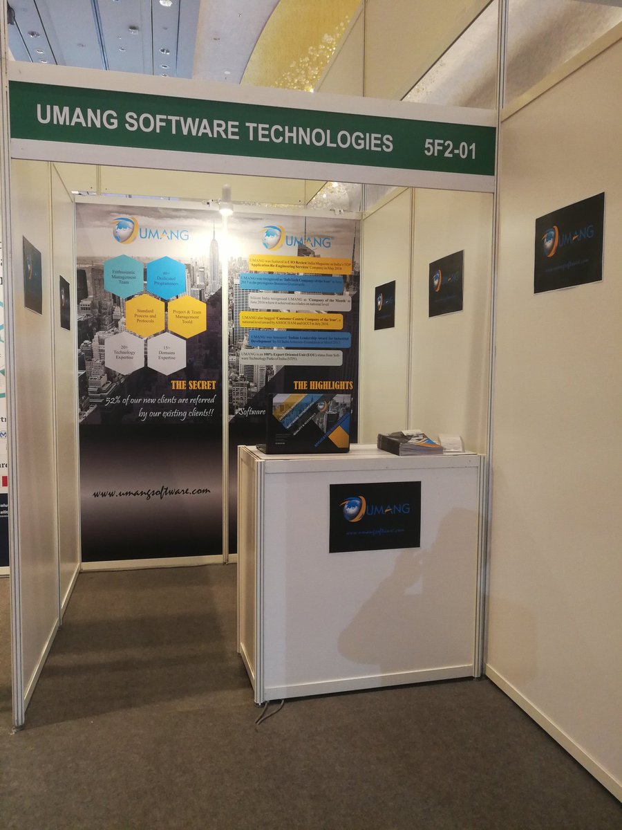 umangsoftware's tweet photo. Proud to represent #Goa at the @NASSCOMSME #India pavilion at @ConnecTechAsia Mega IT Expo at the Marina Bay Sands, #Singapore.
#ApplicationReEngineering #Bespoke #Software #Development https://t.co/VayghAAFXC
