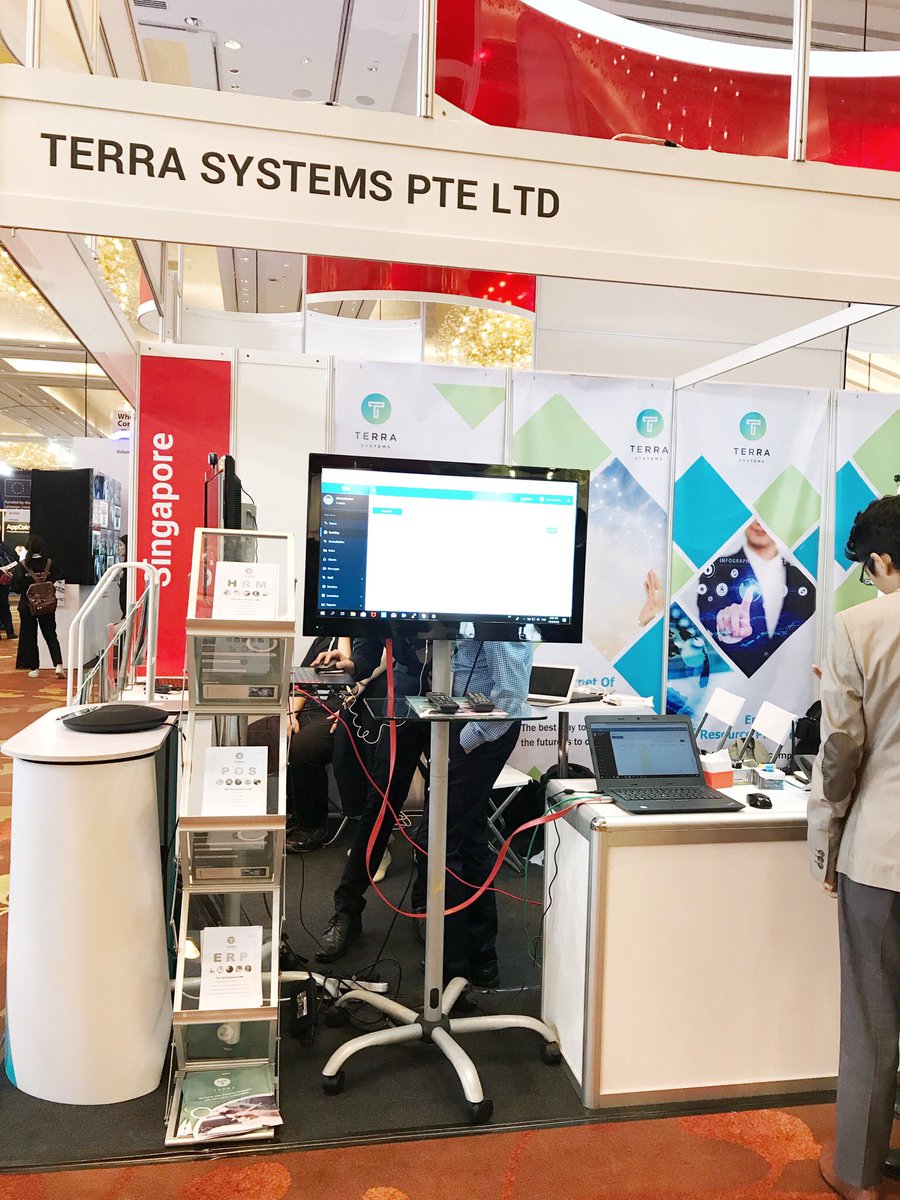 Terra_Systems's tweet photo. Come down to our booth at MBS Communic Asia to support us! We are at Marina Bay Sands Level 5 Booth 5C3-01! https://t.co/iE2eJj75IW
