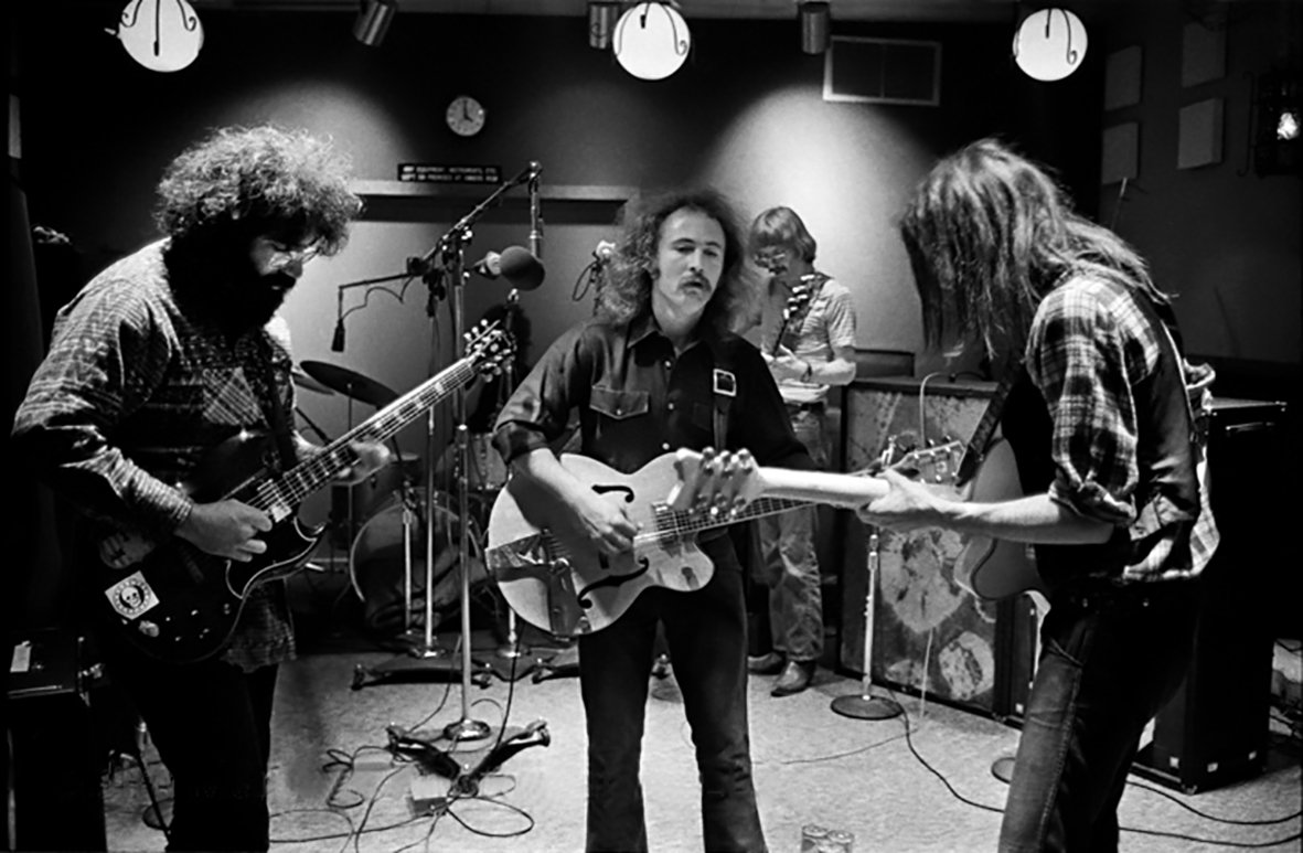 TripsNTunes's tweet photo. #DavidCrosby 
#JerryGarcia 
#PhilLesh 
#Neil Young 

Wally Heider Recording 
San Francisco 1970

Photo: #JimMarshall https://t.co/KTkLljjwux