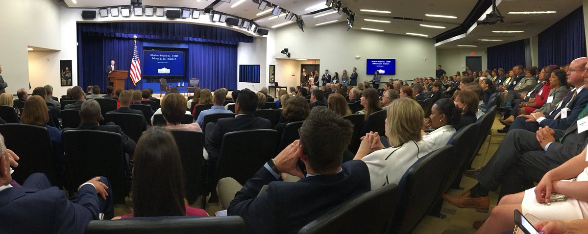 ExxonBillings's tweet photo. Technology and science are part of our everyday lives. When we work together, we can get kids excited about it and chart a course for Montana success. Glad to be a part of the conversation with some amazing people! #WHSTEMSummit #STEM406 https://t.co/knCD7aogXl