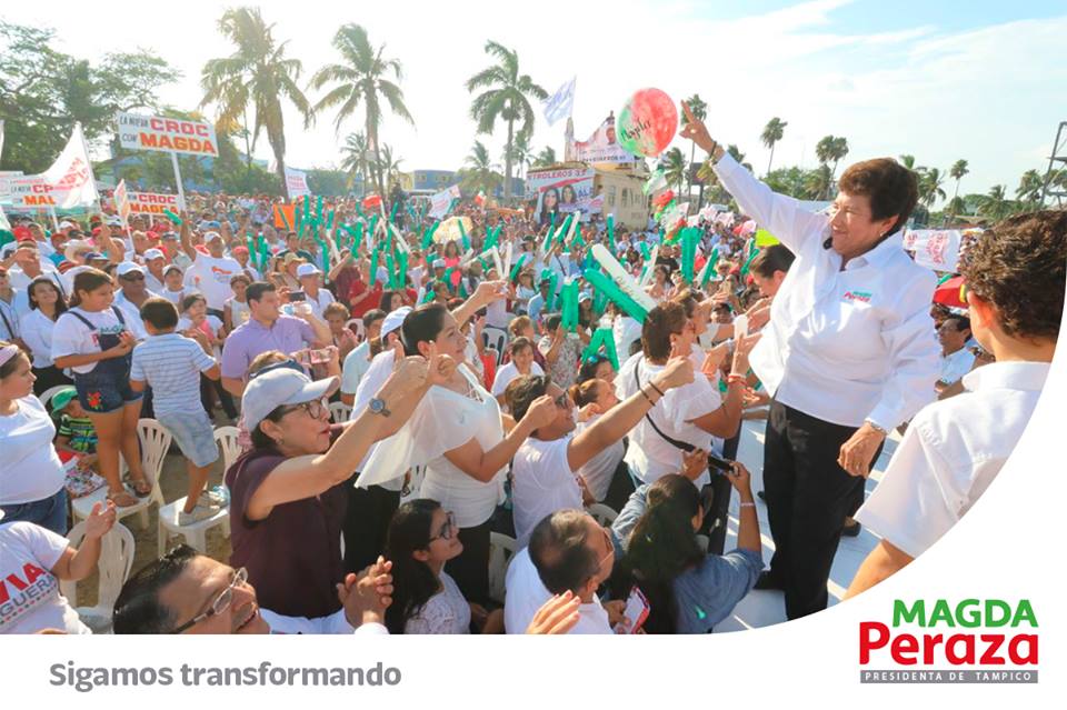 AmigosdeMagda's tweet photo. #SigamosTransformando #Tampico #LaRazaconPeraza  #TodosConMagda
#MasValeBuenoConocidoQueMaloporConocer https://t.co/z8ka0MlJEk