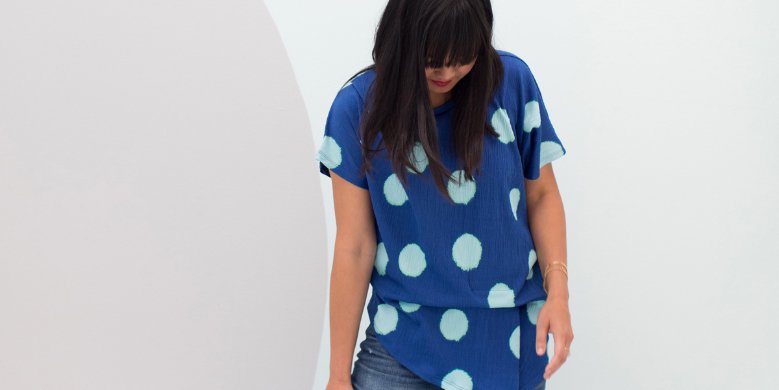 ohjoy's tweet photo. From flowy tops to pretty dresses to matching tops and bottoms, here are FOUR ways I love to wear dots! https://t.co/z7VJRhV1tu #OhJoyPatternAdventures https://t.co/ncdlyP2RG8