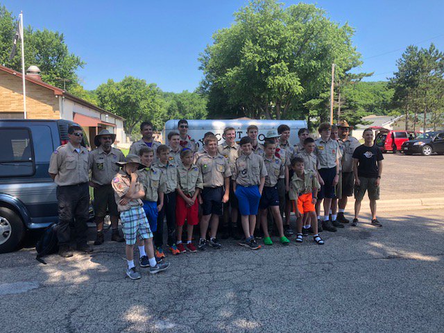 Off to Ed Bryant Scout Reservation for a week of camp.