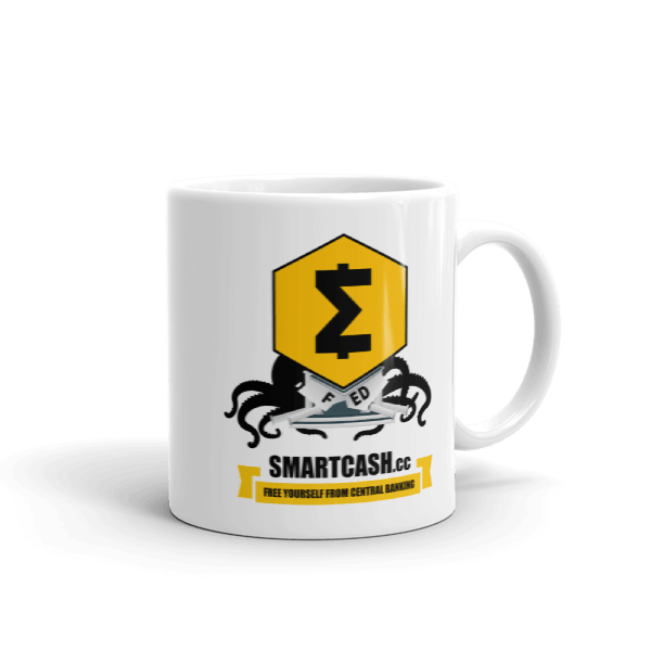 SmartieShop's tweet photo. SmartCash Liberate Mug https://t.co/J9HKjDQxjs https://t.co/OYsnnvnP1r