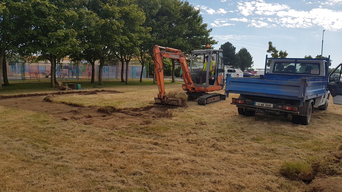 Starting the relocation of the #UnderstandTogether garden from #bloom2018 in Arklow
