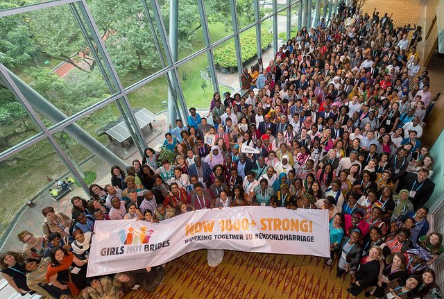 1000 members strong! 🙋🏾🙋🏼🙋🏽 We are thrilled to announce that our partnership has grown to over 1️⃣ 0️⃣0️⃣0️⃣members in almost 1️⃣0️⃣0️⃣countries. By working together we'll #endchildmarriage once and for all! #GNB2018 #GNBLive