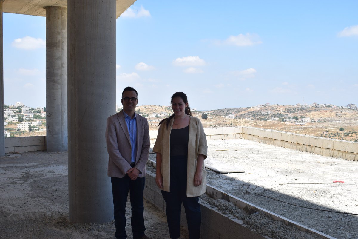 PTechnopark's tweet photo. Happy to host #Careem's own #Ahmad_Ramahi to tour the upcoming #Palestine_India_TechnoPark building and show him dedicated areas for co-working space, #shared_office spaces for #startups, innovation labs and office space for more established tech companies https://t.co/CtC13KQKfW