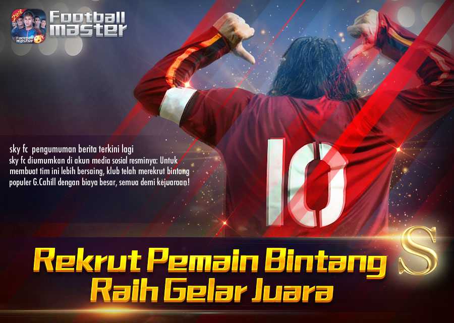 LPilindo's tweet photo. sky fc  pengumuman berita terkini lagi
sky fc diumumkan di akun media sosial resminya: Untuk membuat tim ini lebih bersaing, klub telah merekrut bintang populer G.Cahill dengan biaya besar, semua demi kejuaraan! https://t.co/KqWOQcpka3