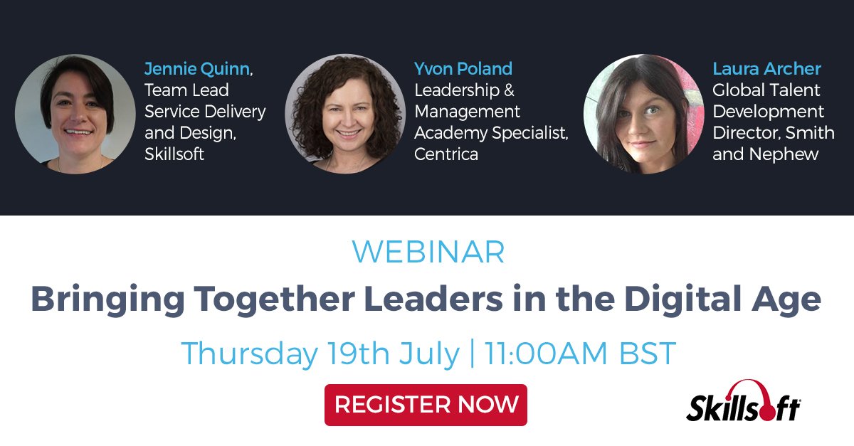 Register for our live webinar with <a href="/centricaplc/">Centrica plc</a> and @SmithNewphewPLC ‘Bringing Together Leaders in the Digital Age’ – 11am BST, 19th July 2018 bit.ly/2IrWGYw