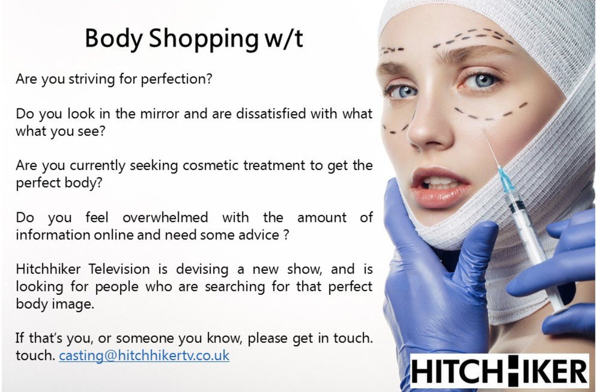casting_jenny's tweet photo. Hitchhiker Television is looking for people who are striving for perfection. If that’s you, or someone you know, please get in touch for more details. casting@hitchhikertv.co.uk 💅 https://t.co/wstKNTVm3y