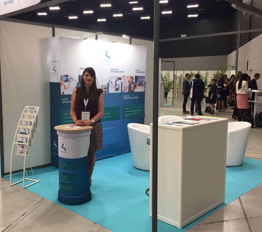 4Clinics's tweet photo. @MedFIT_event has already started ! Come to meet us at booth #C10 to discuss our solutions and expertise for your #clinicaltrials with a focus on #medicaldevice https://t.co/lcx8nQYiUj