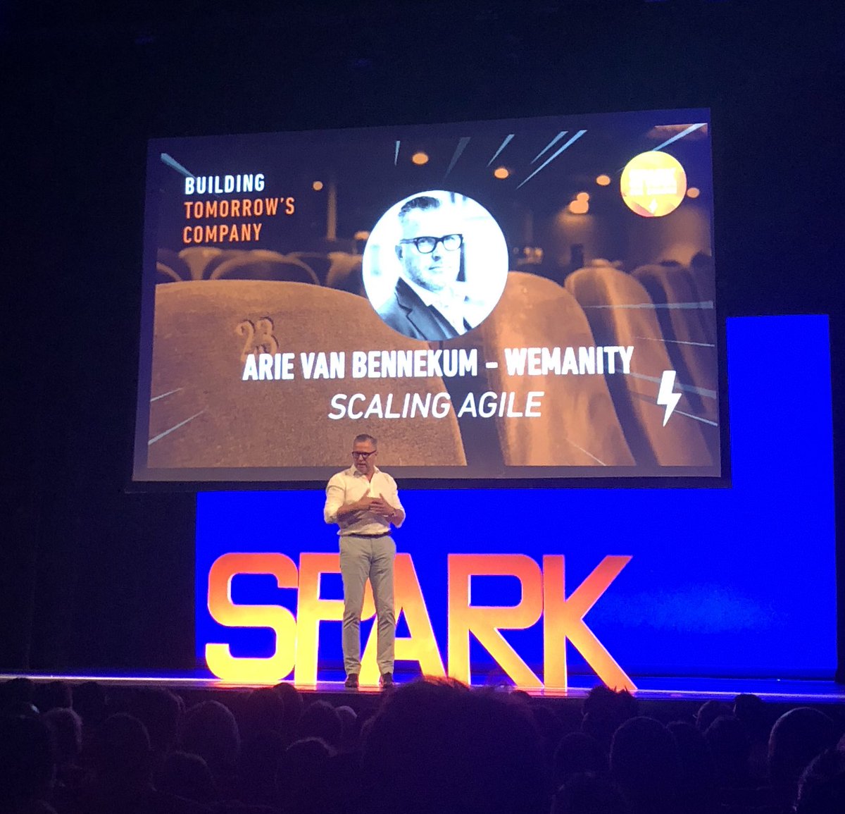 You can only scale if you do it all together!  #SparkParis18