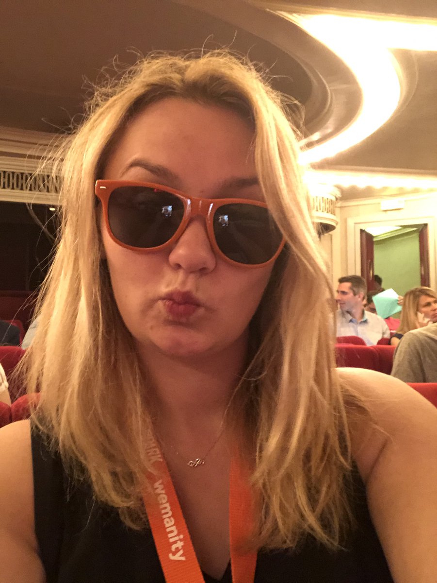 A day to get a lil’ bit crazy and super inspired! Stupid face, awesome glasses, open mind!  #SparkParis18