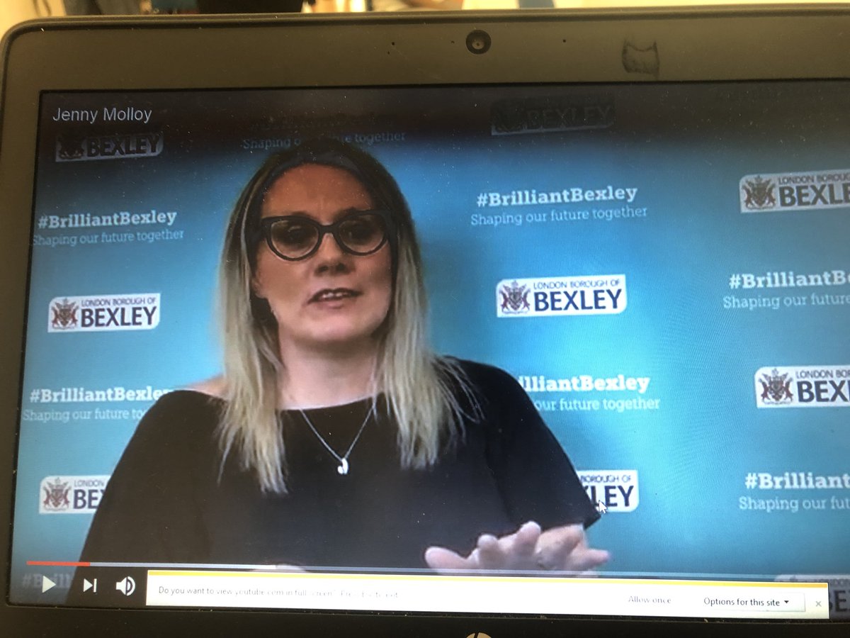 JackyTiotto's tweet photo. #hackneychild #oneinamillion #doitforbexley - @JackyTiotto @LBofBexley @BexleyCSC - in full swing here - just heard from Jenny Molloy (aka hackney child) about her experience of fostering - life changing and powerful reminder to properly LISTEN to our children- loved it- 🙏 https://t.co/t02ZkcU2zN
