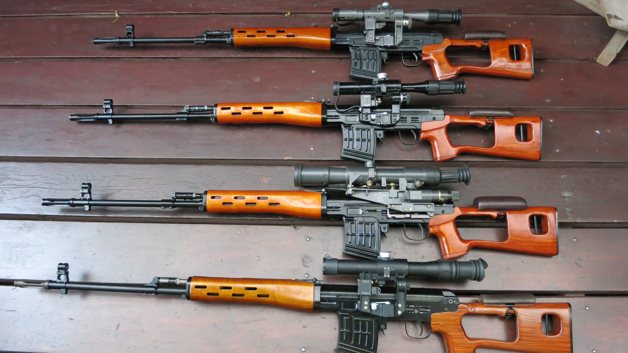 RS やわらかい SVD ハンドガード 塗替え有り ＋SVD実物セレクター