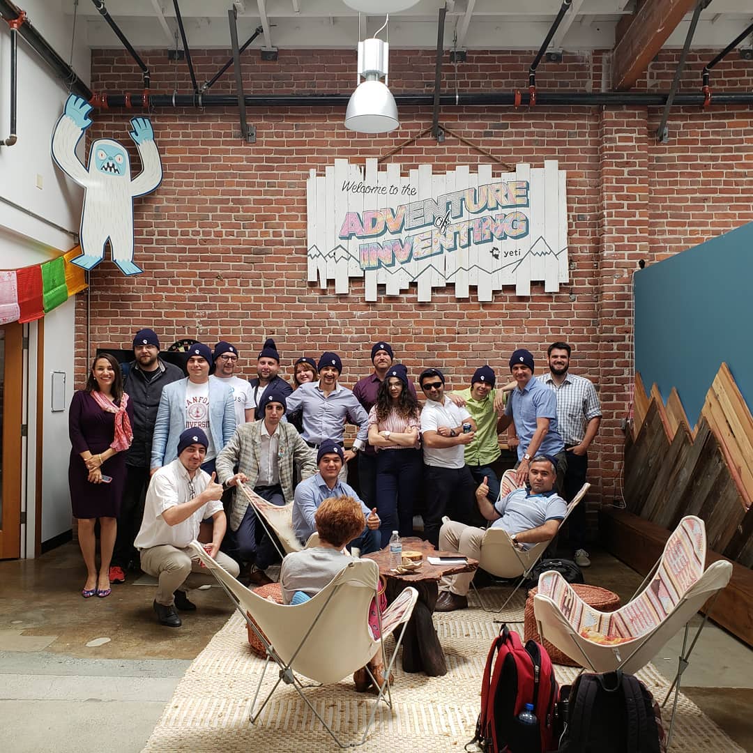yetillc's tweet photo. We love it when we have visitors! We hosted a US Commerce Department delegation from Eurasia at our @yetillc offices, so they could learn more about the start up life! #sf #sanfrancisco #soma #sftech #techlife #sfstartups #makingconnections #adventureofinventing #bayareatech https://t.co/cxNeva71NK