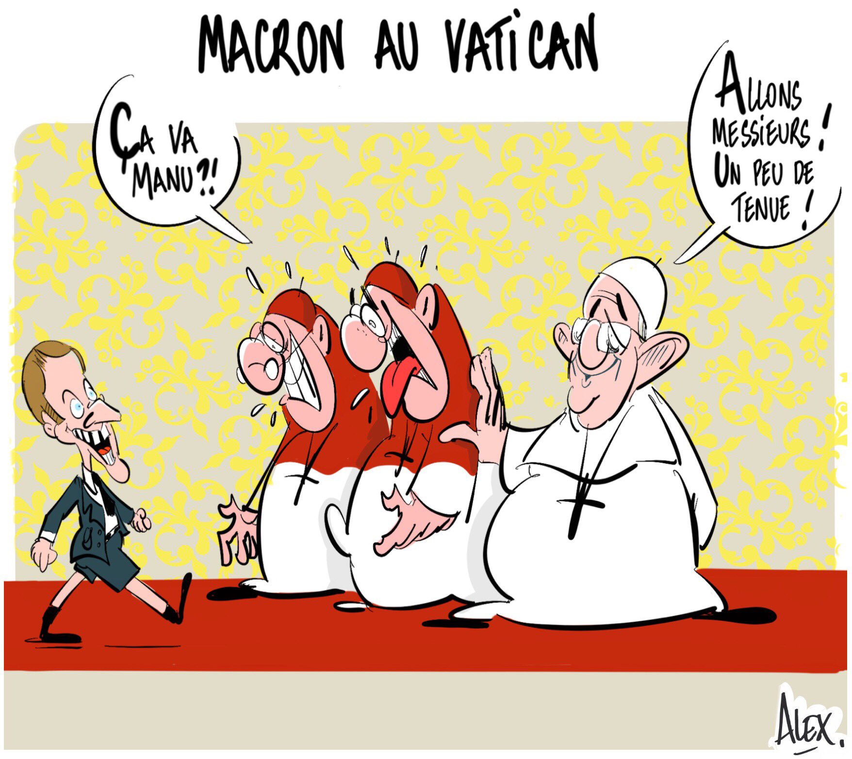 Ватикан карикатура