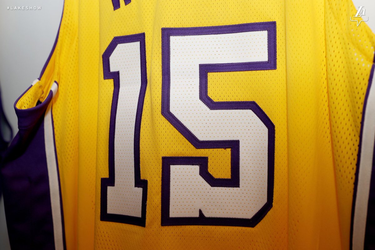 lakers 15 jersey