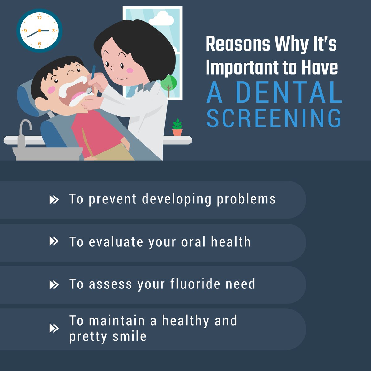 Reasons Why It’s Important to Have a Dental Screening

#DentalCare #DentalScreening
demeraraparadise.com