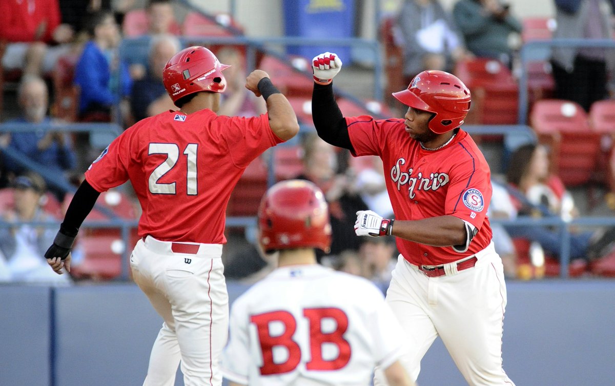 spokaneindians's tweet photo. Ryan Dease (@RyanDease46) dominates on the mound and Curtis Terry (@curtball28) hits his NWL leading 4th home run. It was a great night at Avista Stadium!

More on Spokane's 6-0 win over the @vancanadians 👉https://t.co/S1fgSmw4iL https://t.co/sKx5O3zRhK