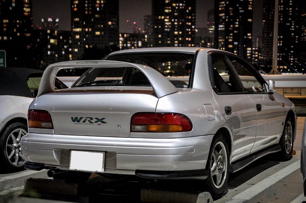 未使用】スバル純正品 GC8 ピラーアンテナ スバル インプレッサ 未使用