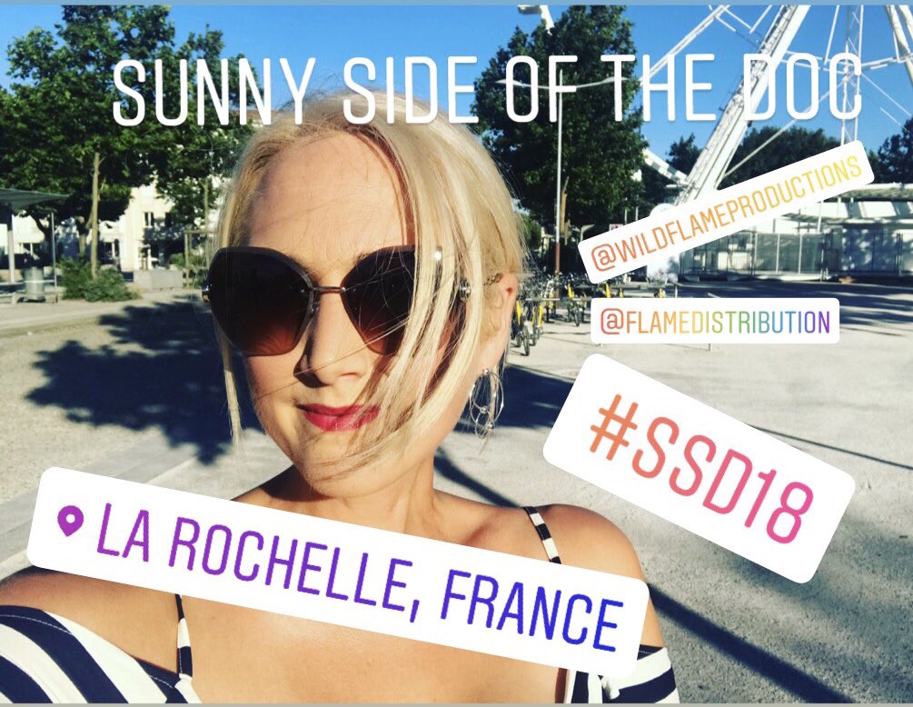 wildflamemedia's tweet photo. Bonjour | Bore Da ☀️ Morning! Our @LlinGriff is in La Rochelle #France for @SunnySideDoc remember to say 👋 if you’re out there #Networking @fdistribution #TV #SSD18 @PactUK #Wildflame #Flame https://t.co/NB60g6FmQt