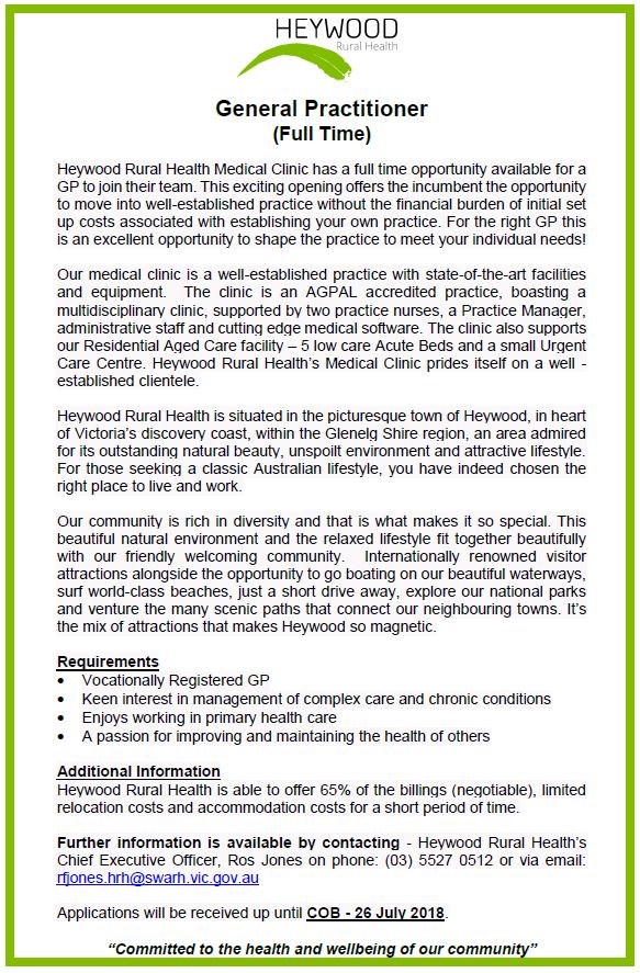 Heywood Rural Health tweet media