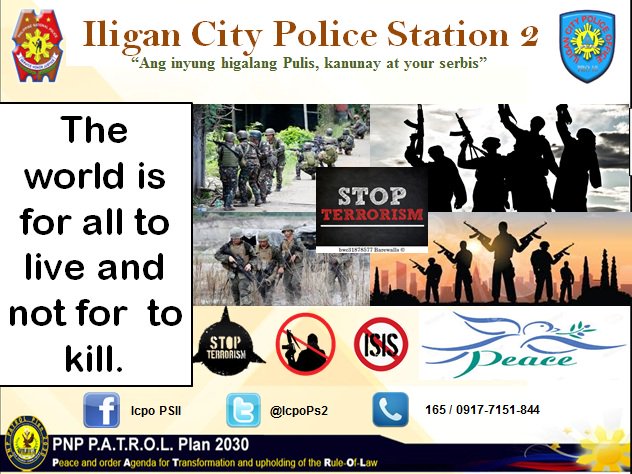 IcpoPs2's tweet photo. Anti-Terrorism Campaign...
A Friendly Reminder From ICPS2 Family... https://t.co/DTxmW11p00