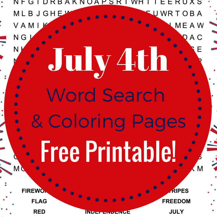 OurFamilyCode's tweet photo. Grab your free July 4th Word Search and Coloring Pages from @OurFamilyCode Great for a quiet indoor activity for some of these hot or rainy summer days! https://t.co/fQMPlAdi5e https://t.co/D1w5lYqJhe