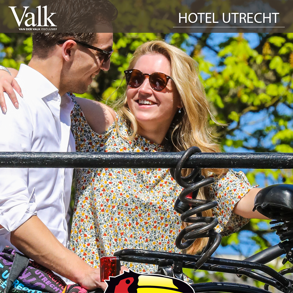 Ontdek Utrecht op de fiets! Een van de leukste en sportiefste manieren om de stad te ontdekken is op de tweewieler. De omgeving leent zich goed voor een fietstocht, langs verschillende musea, monumenten en typische Nederlandse landschappen. 
Meer weten: bit.ly/2kGUcfA