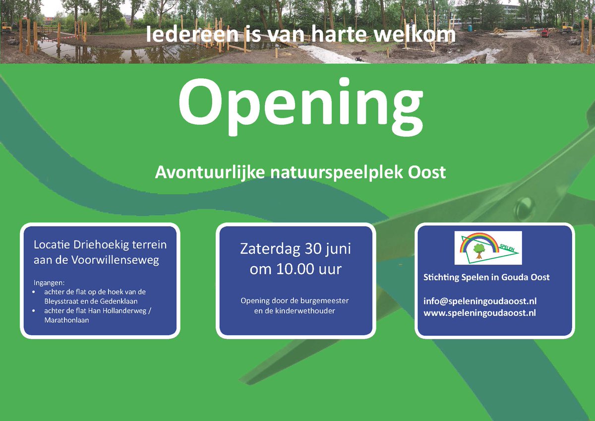 spelenoosterwei's tweet photo. Opening speelplek https://t.co/KTxblYtJ9v