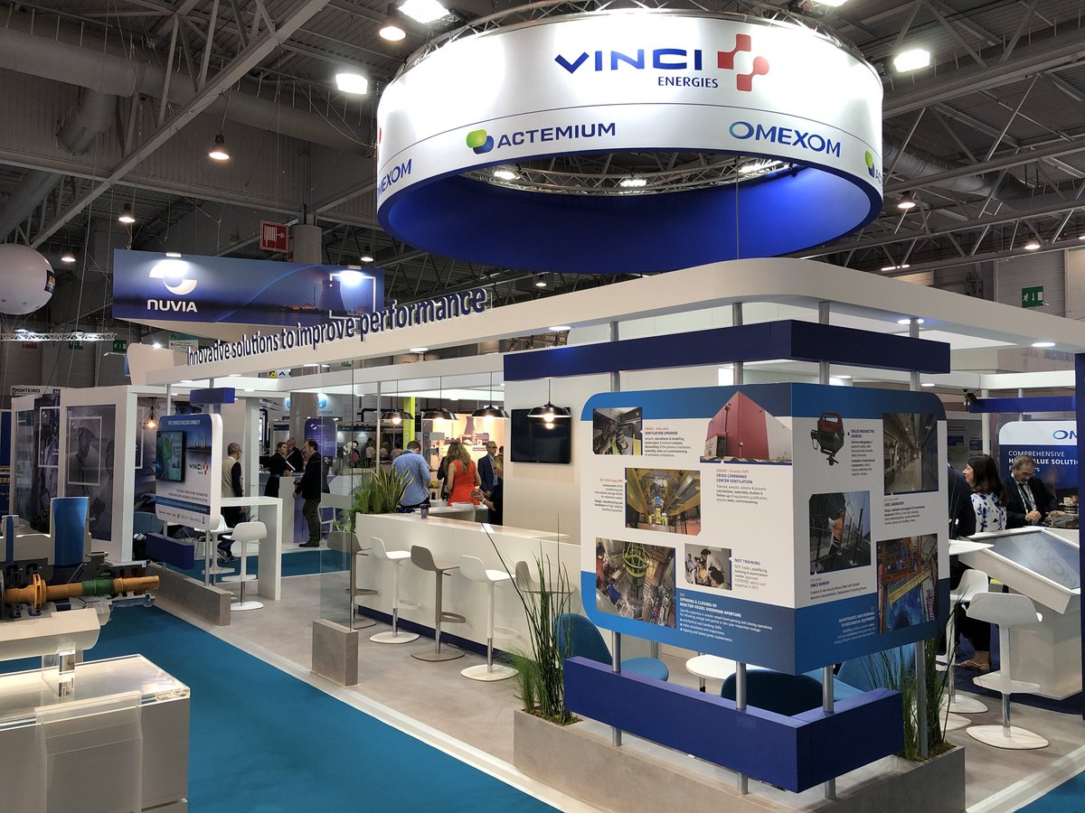 aidan_engineer's tweet photo. It’s going to be a great day here at the World Nuclear Exhibition. #WNE2018 https://t.co/XZ4VYRtRXd