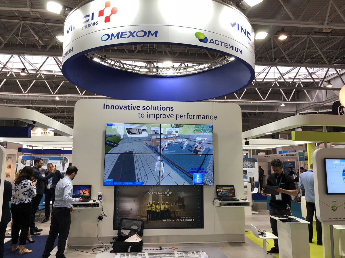 It’s going to be a great day here at the World Nuclear Exhibition. #WNE2018