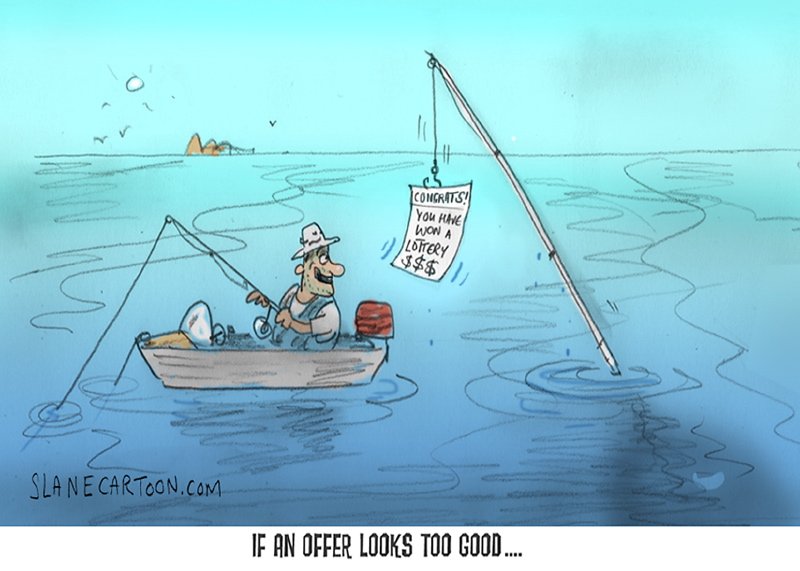 phishing cartoon